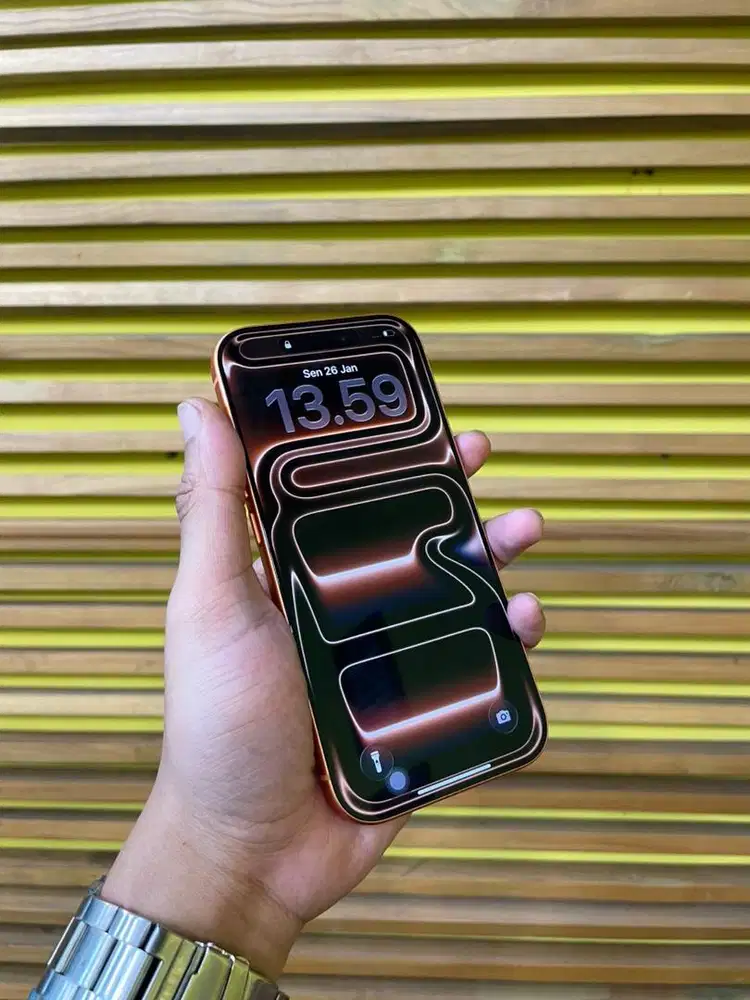 iphone 17 pro 256 orange resmi ibox like new