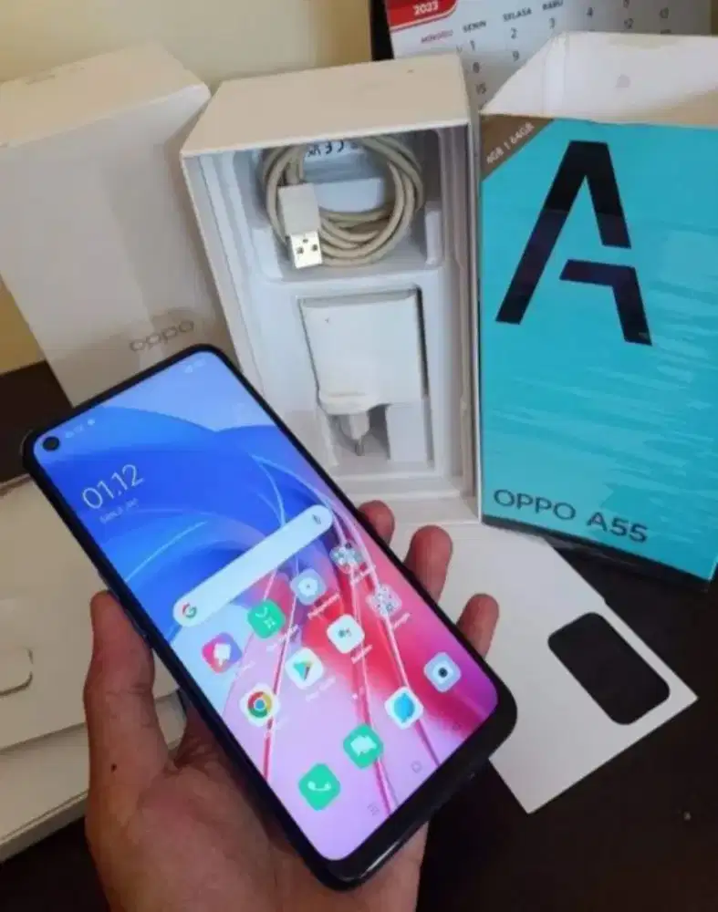 DI JUAL CEPAT OPPO A55 RAM 4 64GB NO MINUS
