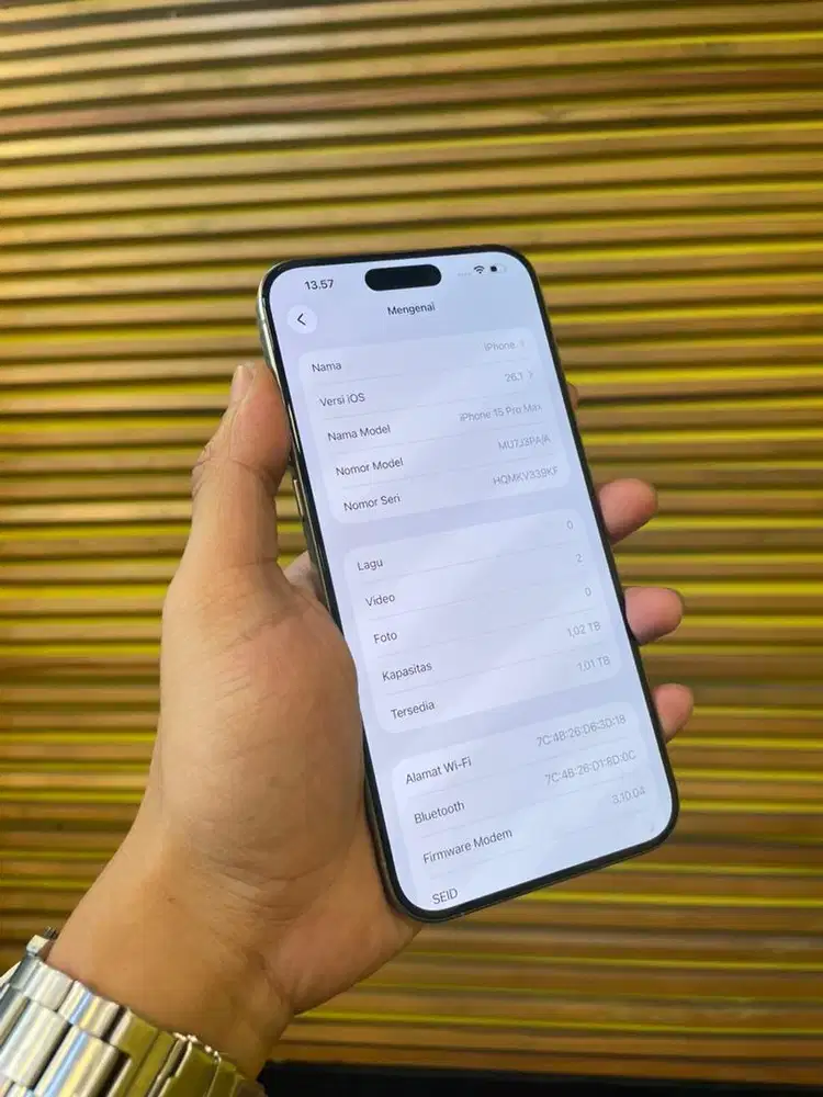 iphone 15 pm 1tb gb like new