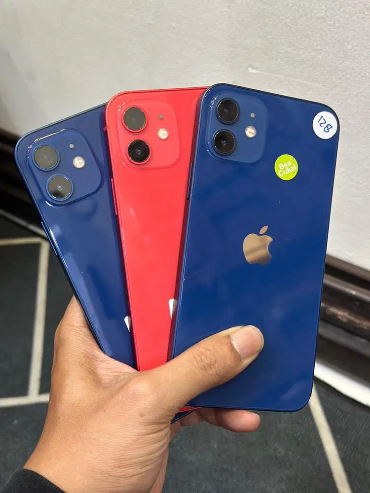 iPhone 12 128Gb Terdaftar Beacukai Fullset