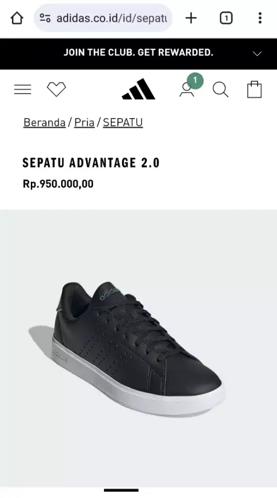 JUAL SEPATU ADIDAS ADVANTAGE ORI