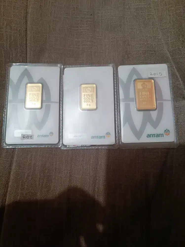 LM Antam 5 gram & 10 gram