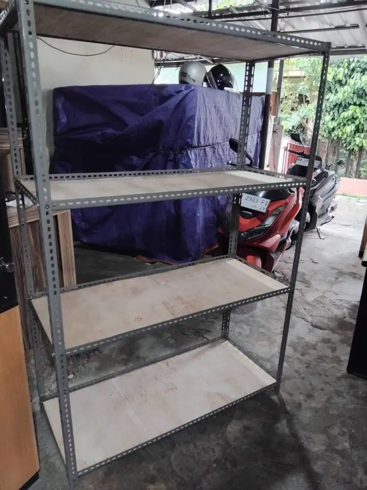 rak besi 4 tingkat murah