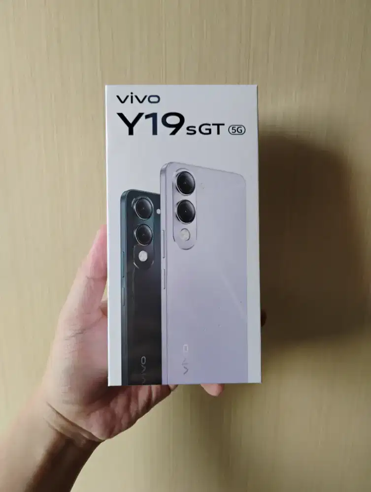 (BARU) Vivo Y19s GT 5G 8/256, SEGEL Garansi Resmi, Bisa COD
