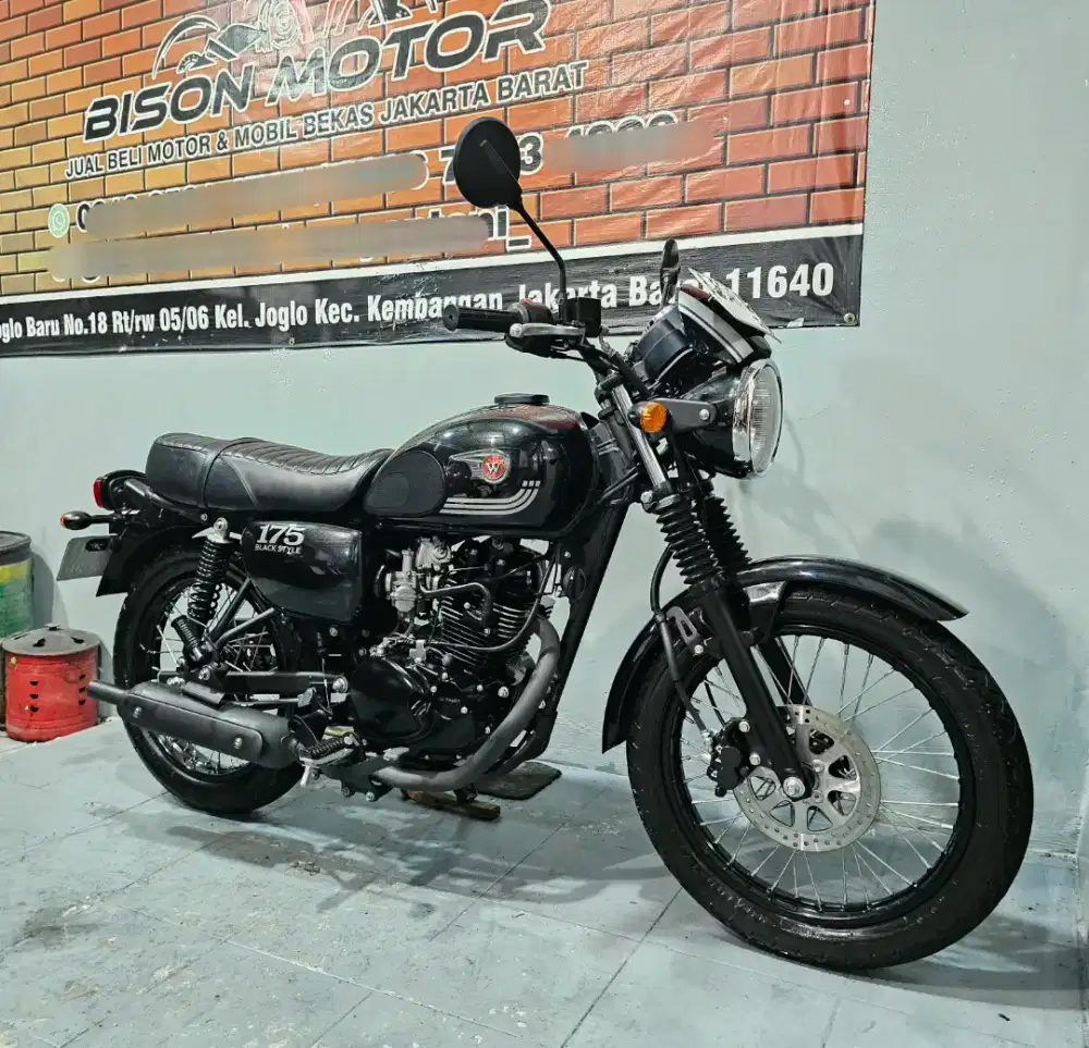Sprti baru! KAWASAKI W175SE BLACK STYLE 2025 W 175 SE W175 se w 175se