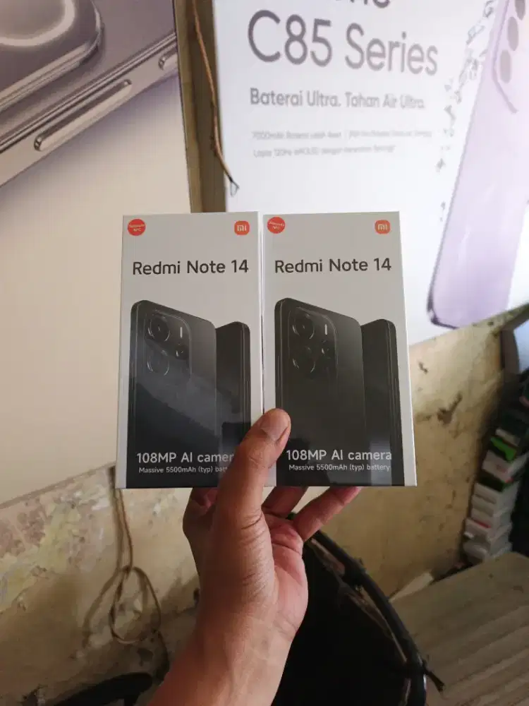 [ Fast respon WA ] Xiaomi Redmi Note 14 8/256 Garansi resmi 15bln