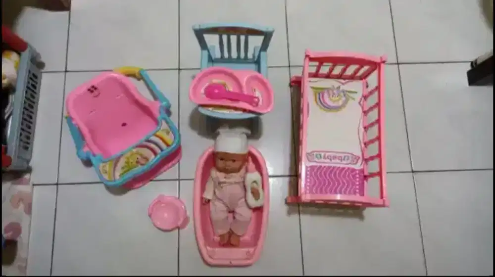 Le petite baby, boneka bayi full set (no kardus)