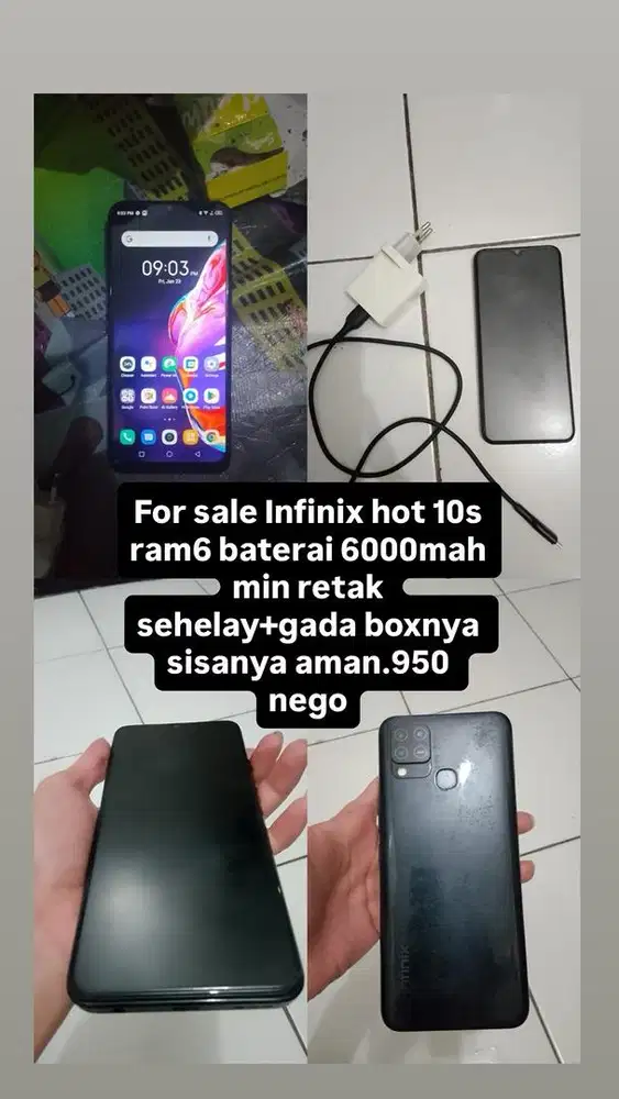 For sale infinix hot 10s