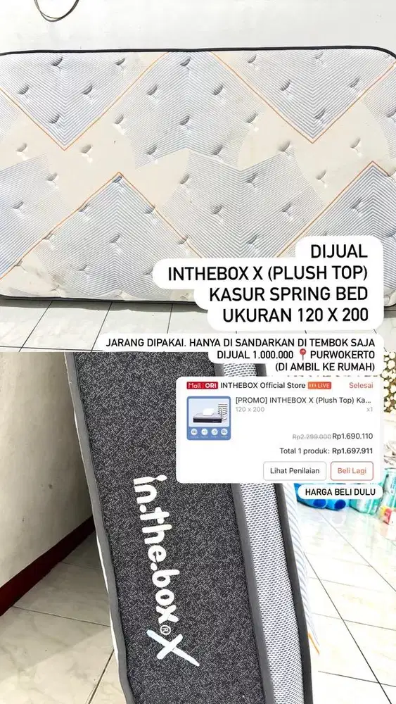 Kasur Springbed In The Box