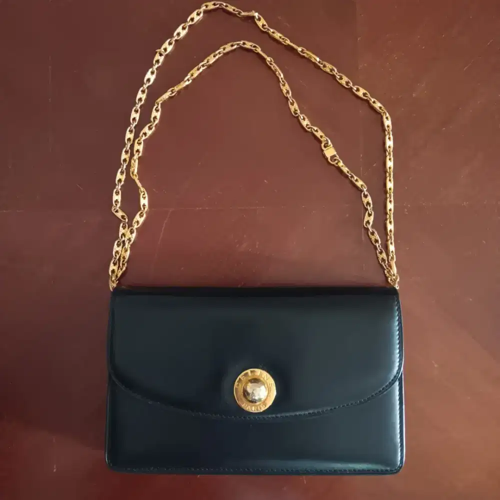 Tas Celine Vintage Star Ball Logo Shoulder Bag (Original)