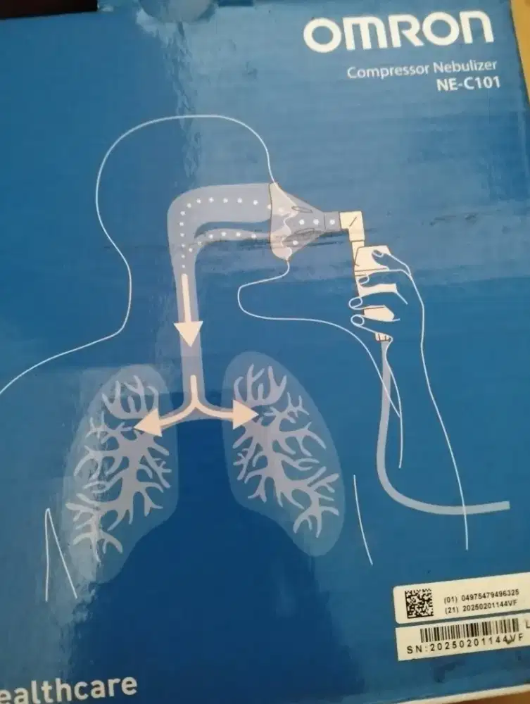 DIJUAL OMRON COMPRESSOR NEBULIZER NE-C101