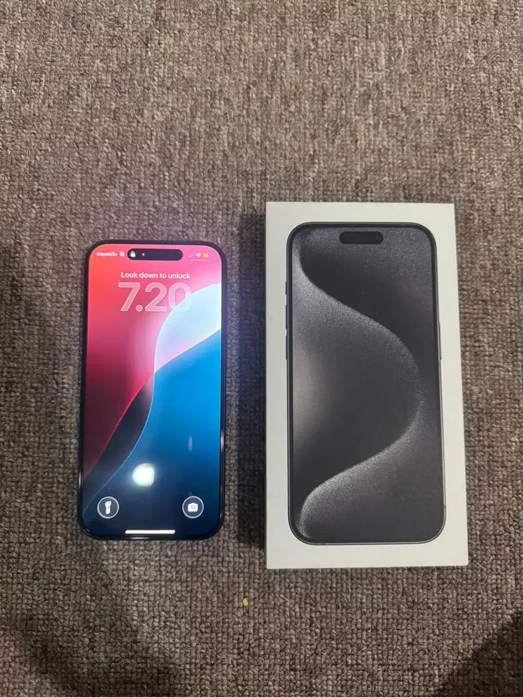 Iphone 15 Pro 128 Mulus banget ex pemakaian pribadi