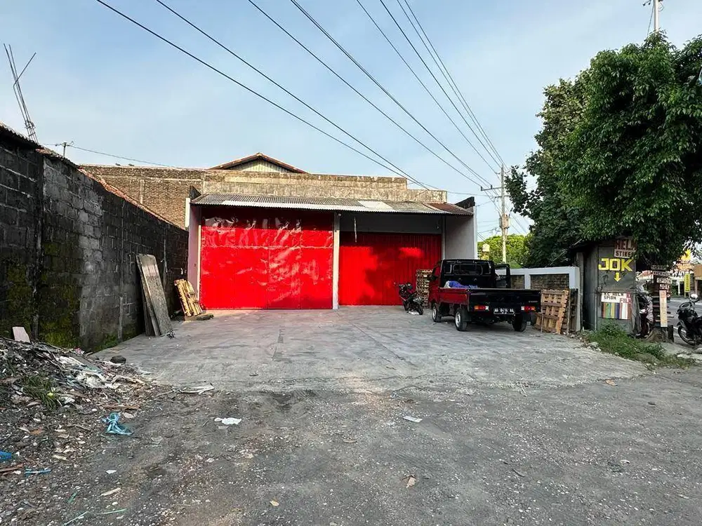 Dijual Gudang di tepi Jalan Wonosari Baturetno Banguntapan Bantul