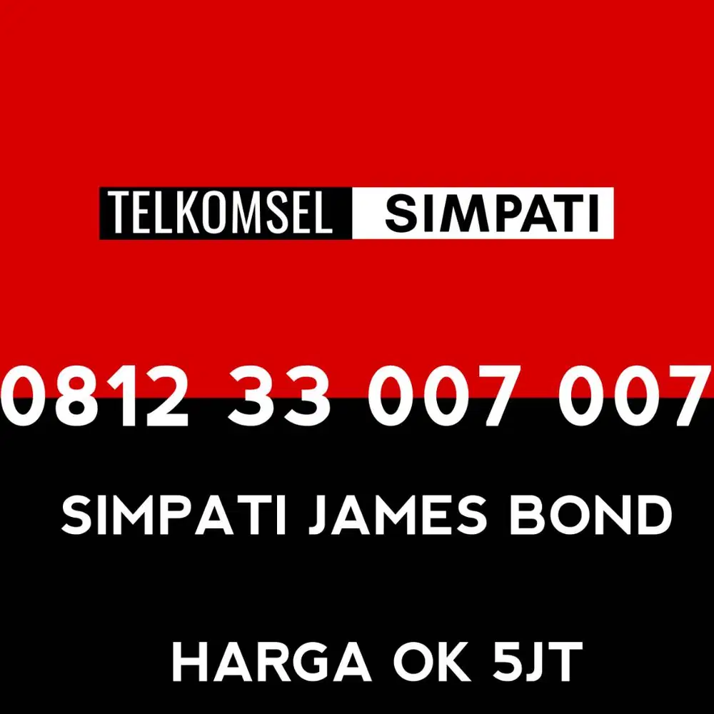 simPATI double James Bond 007 007
