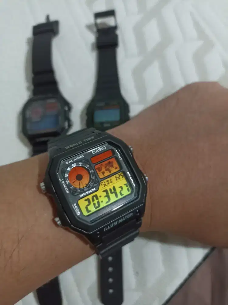 Jam Casio AE1200 MOD POLARIZED LCD