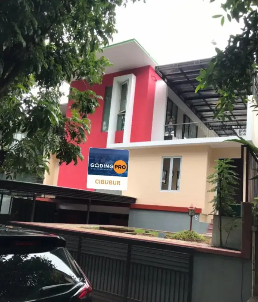 Jual rumah cantik lengkapi pool 6 M nego. Mahogany Residence Cibubur