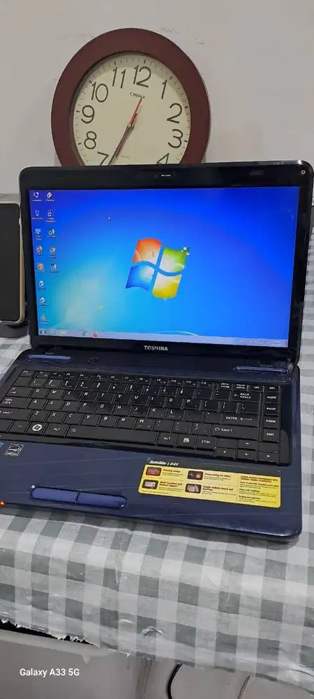 Toshiba Core i5 Laptop Siap Kerja Harian