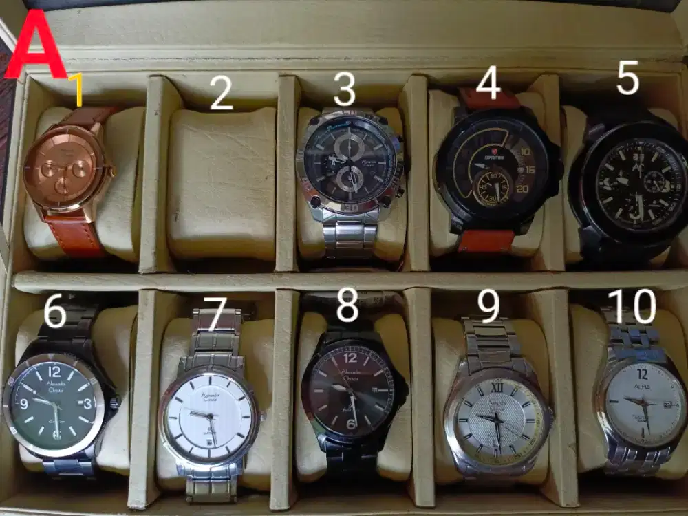 Jam Tangan Alexandre Christie Seiko Expedition Alba Police