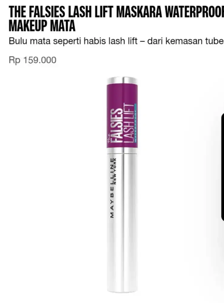 Mascara Maybeline Waterproof