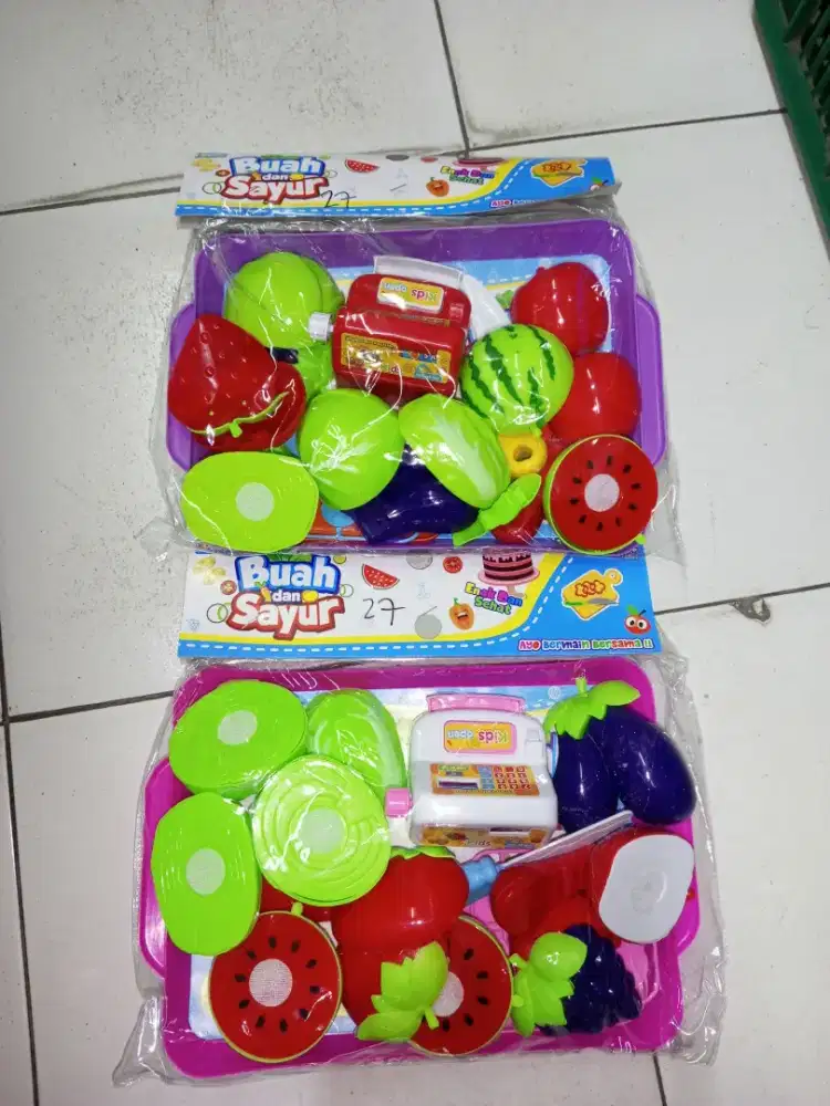 Mainan Anak Buah potong