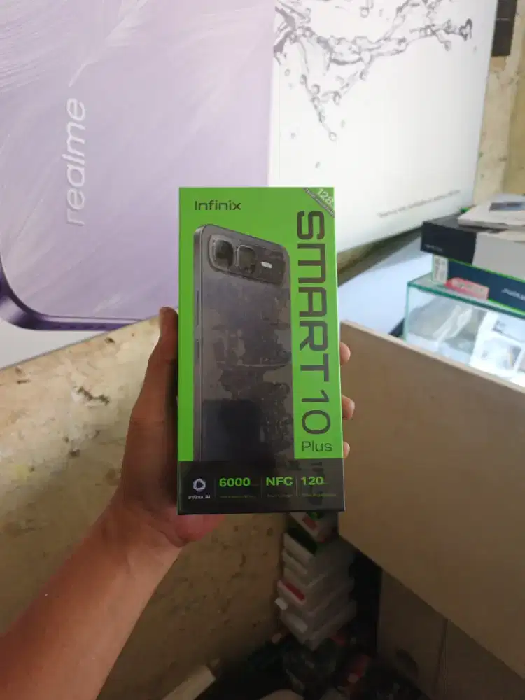 [ fast respon WA ] Infinix Smart 10+ NFC 8+8/128 Garansi resmi 1thn