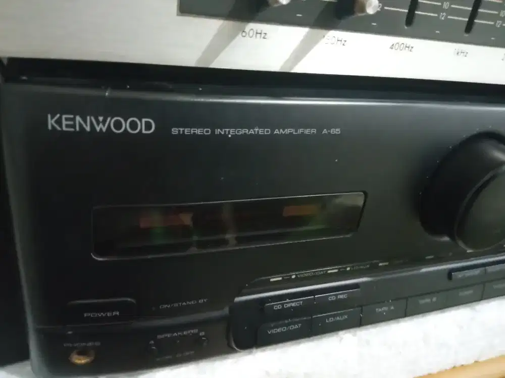 Kenwood A-65 amplifier build up minus