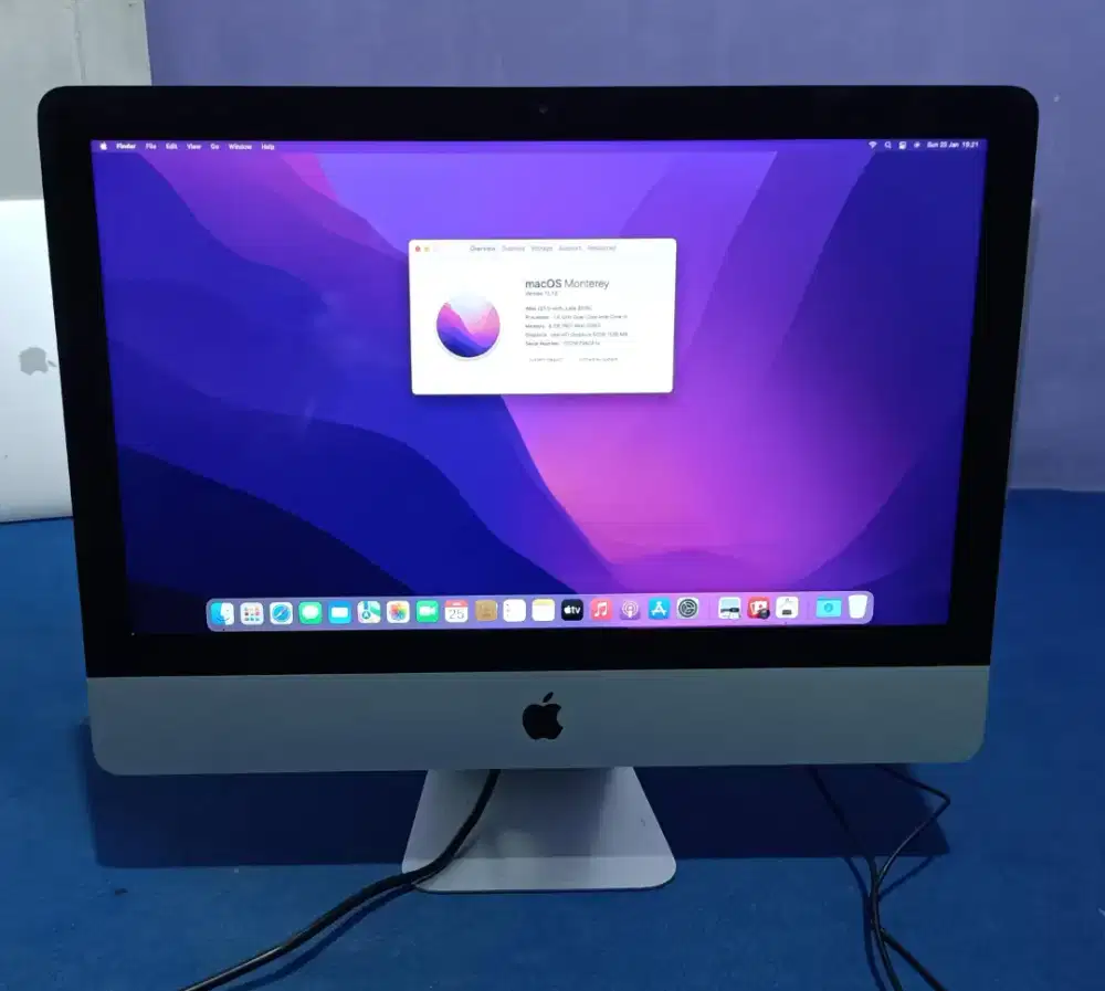 Apple iMac 2015 21inch i5 8/1 TB Silver Murah