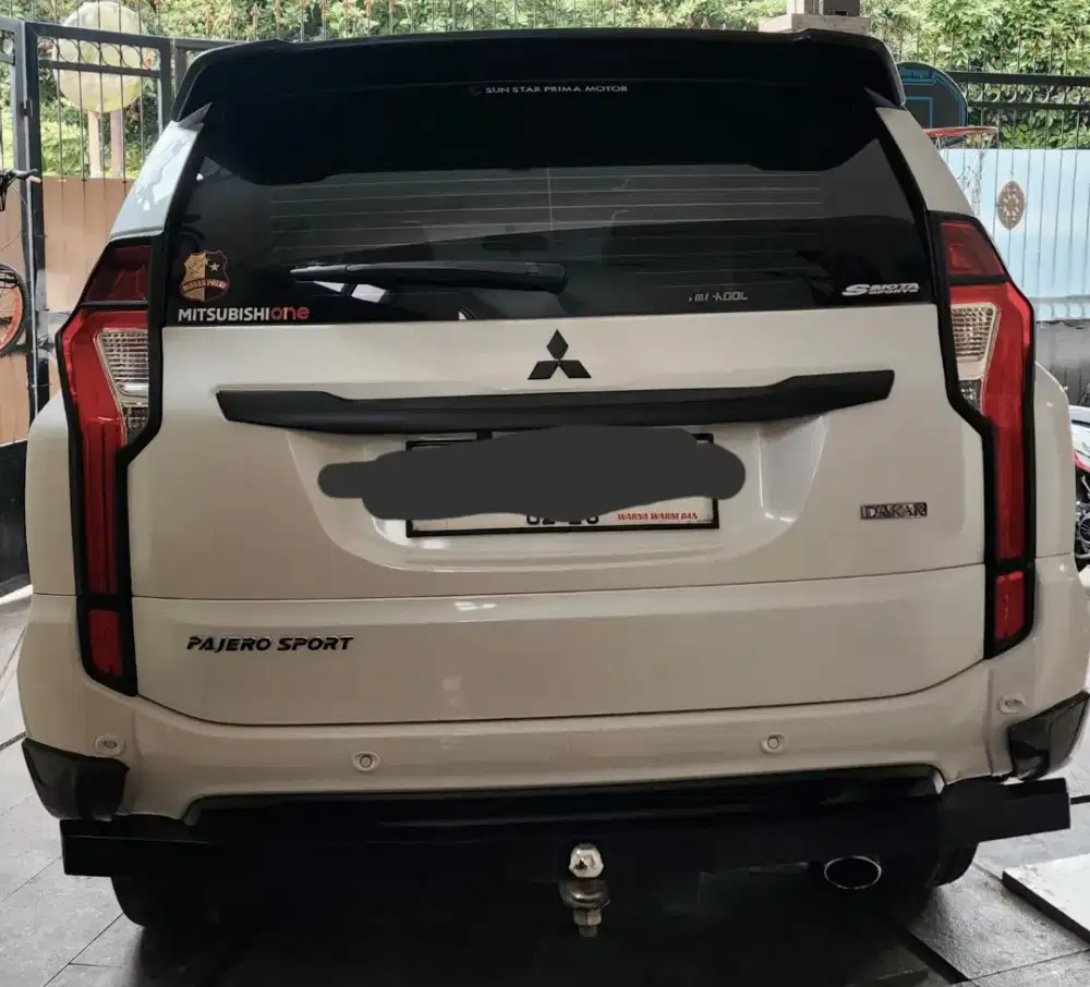 Pajero Sport Dakar 2020 white/black an sendiri pjk feb 2027