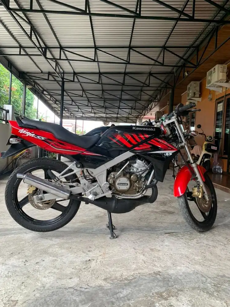 Kawasaki Ninja SS 2014 Merah Zebra Full Original Full Standar Pajak On