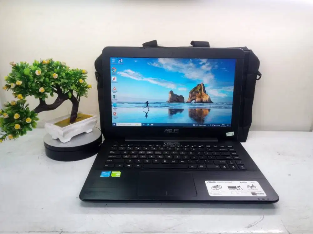 JUAL Laptop Grafis Murah, Asus X455LJ i3-5005U/4gb/256gb/14inci/Nvidia