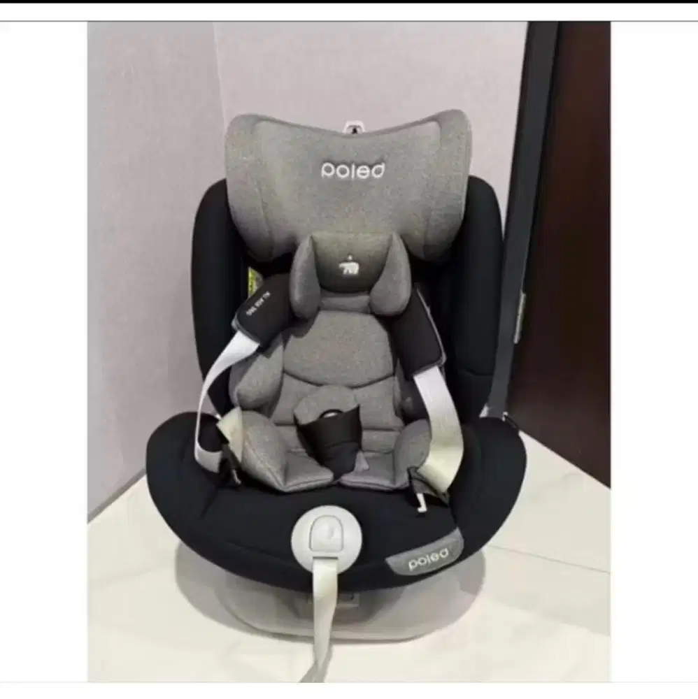 CAR SEAT POLED EX MOTHERCARE WARNA HITAM ABU