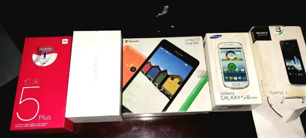 BOX Ori Beberpa HP , xiau mi , OPPO, Samsung