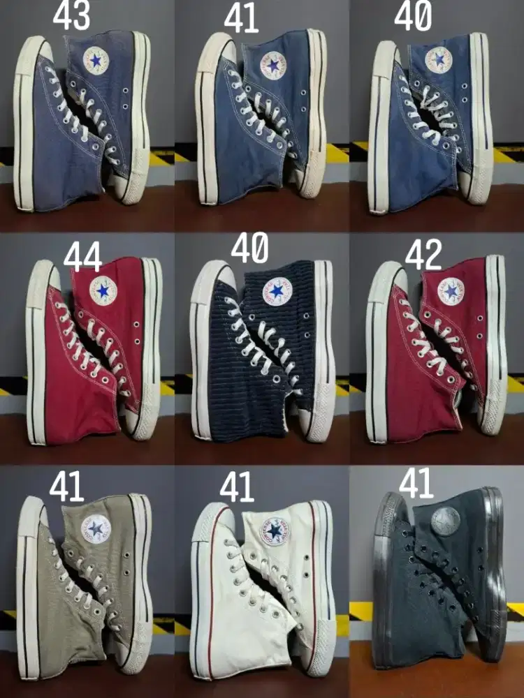 OBRAL!! Converse All Star All Series Second Original Good Condition