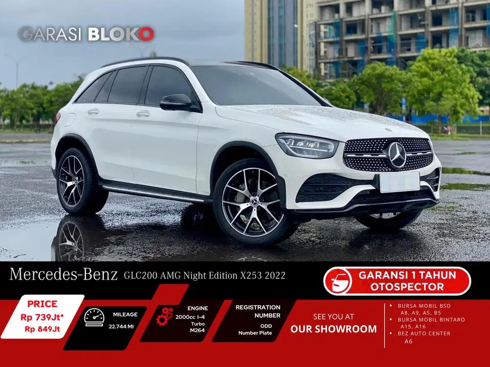 (War ON) Mercedes Benz GLC200 AMG Facelift Night Edition X253 2022