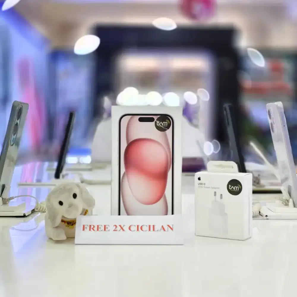 iPhone 15 128 iBox bisa kredit bunga 0%