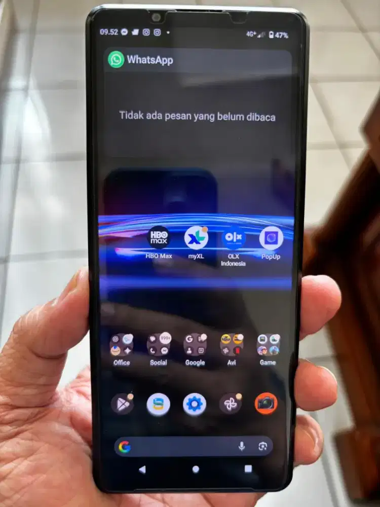 Jual Sony Xperia  Pro-1, black mulus