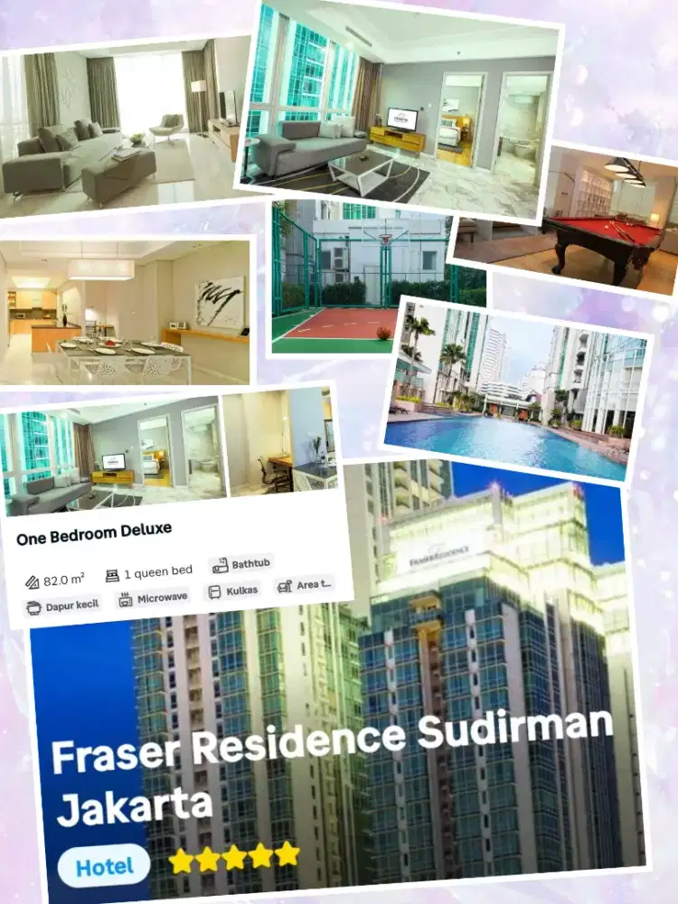 Dijual : 1 voucher hotel mewah bintang 5 di wilayah Sudirman Jakarta