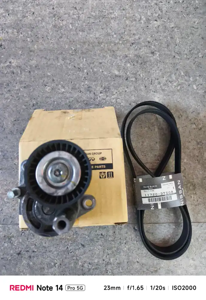 Timing belt dan tensioner Nissan Xtrail T32