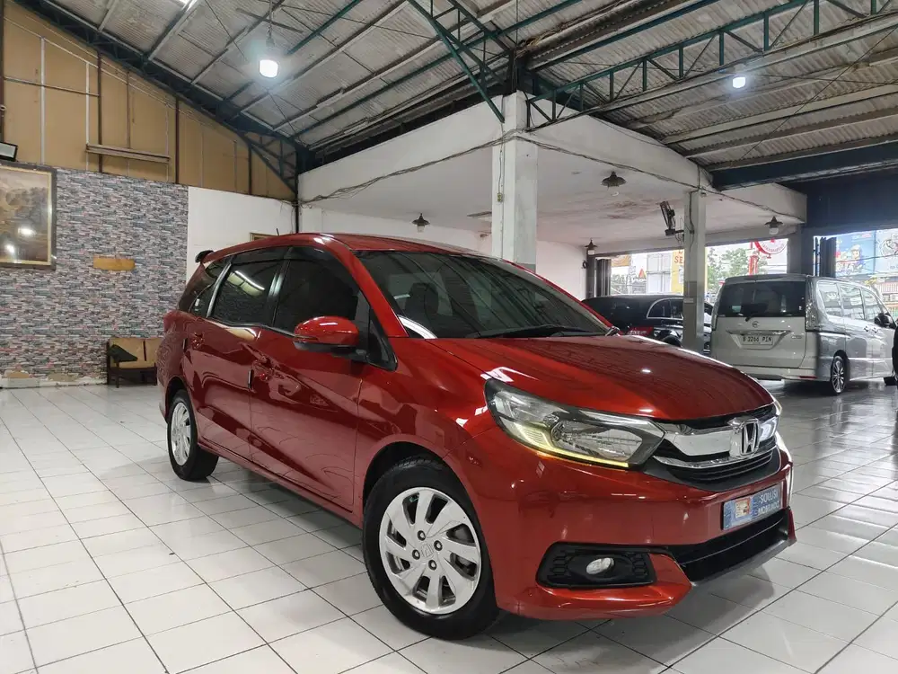 Honda Mobilio E Cvt AT 2017 Orange Mulus Istimewa Pajak Panjang
