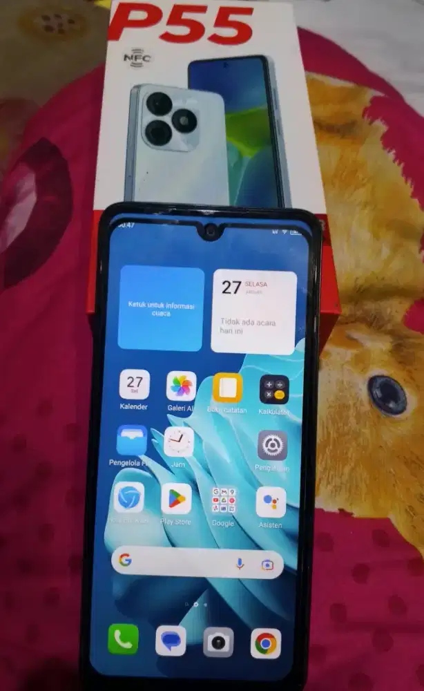 Itel P55 NFC 8/128gb Lancar Jaya