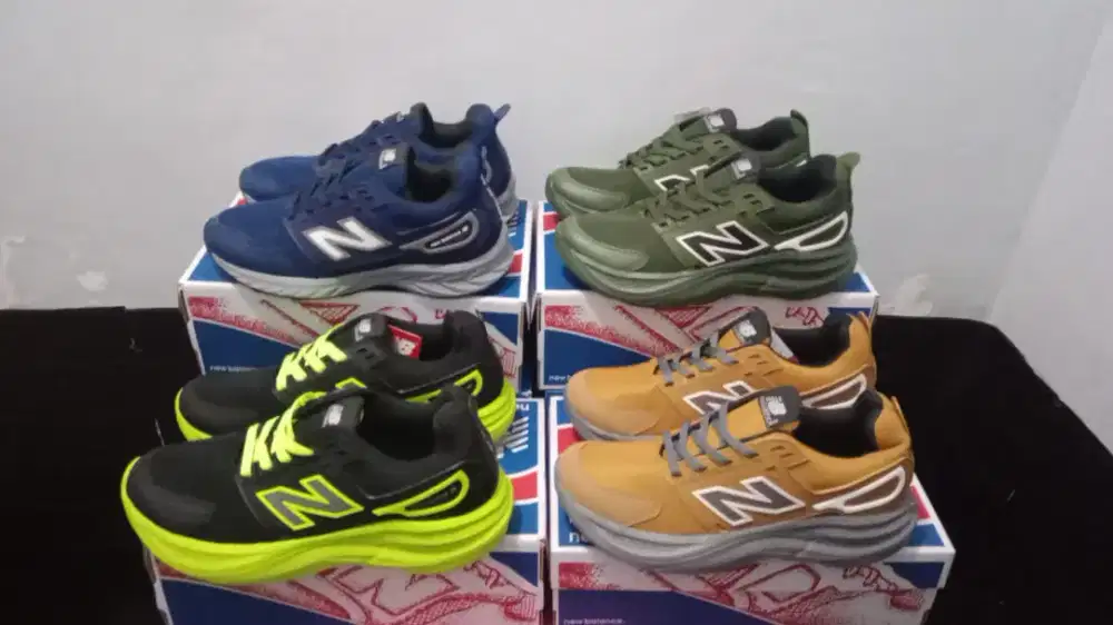 Sepatu runing nb Nike puma dll