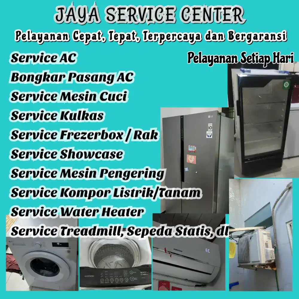 Service Kulkas Frezer Bongkar Pasang AC Servis Mesin Cuci AC Mulyorejo