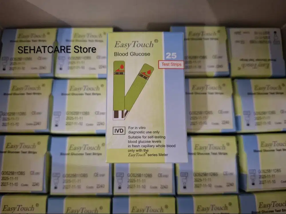 Easy Touch Alat Cek Gula Darah Original | Akurat & Mudah Digunakan