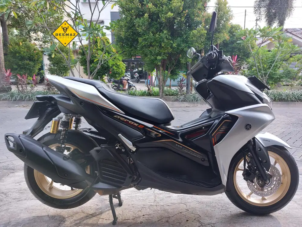 (DP 1 Jt)‼️ Aerox S ABS Keyless Connected Silver 2023 Cash & Kredit