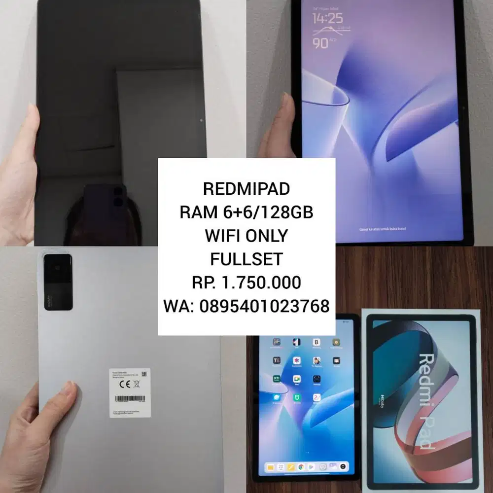 Redmi Pad 6+6/128GB | WiFi Only