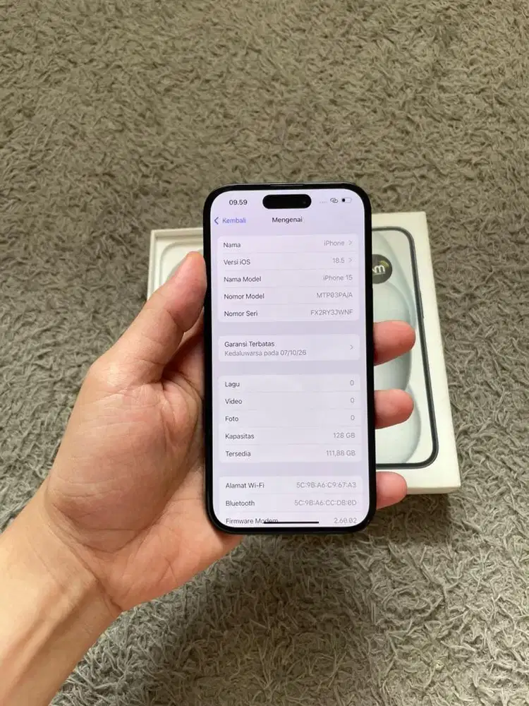 Iphone 15 128GB Ibox