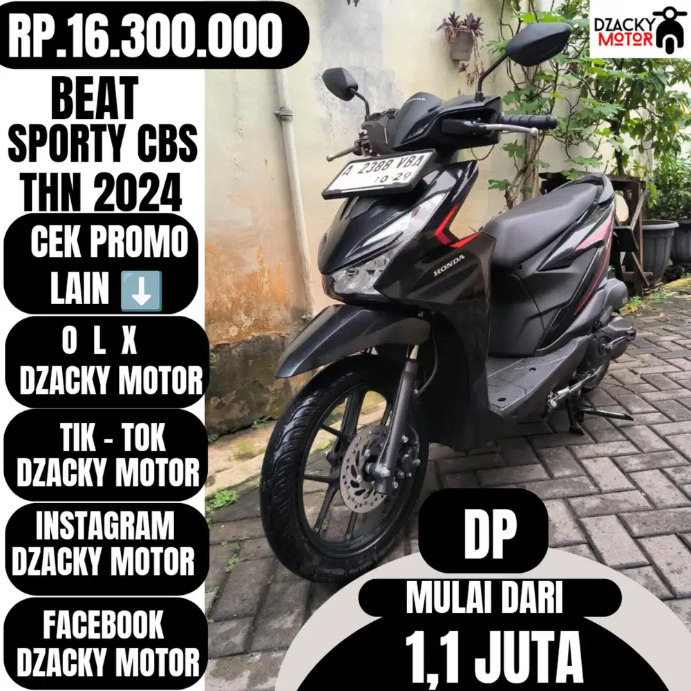 BEAT SPORTY CBS 2024 SECOND LIKE NEW