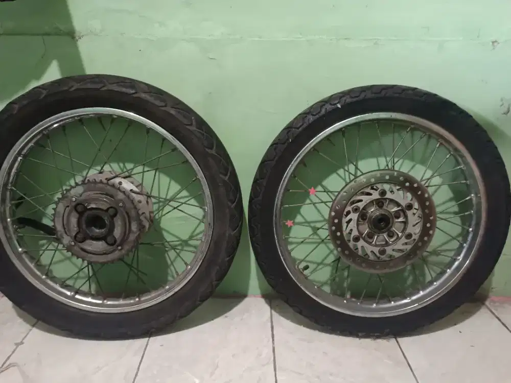 Velg dan ban Motor Megapro