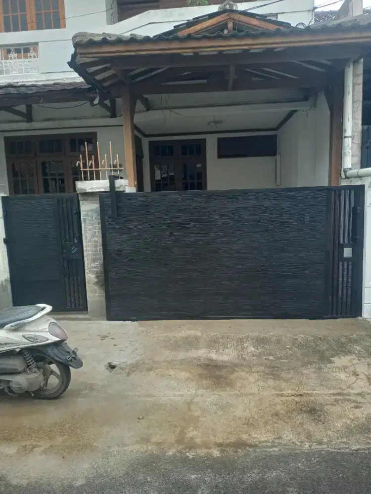 Pagar minimalis modern