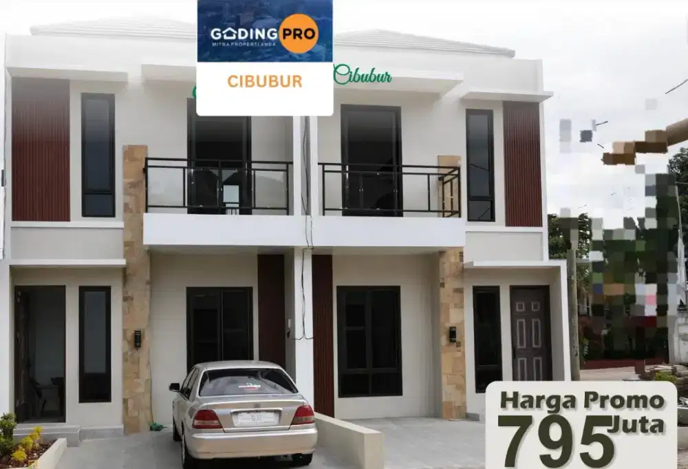 Dijual rumah di the adress cibubur